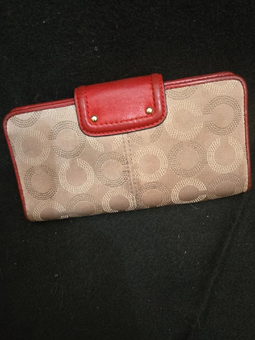 Coach signature jacquard